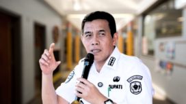 Bupati Parigi Moutong Erwin Burase bicara soal revisi RTRW Parigi Moutong. Foto: Istimewa