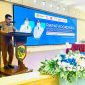 Erwin Burase menyampaikan apresiasi atas kegiatan rakor stunting Parigi Moutong 2025. Foto: Pemda Parigi Moutong.
