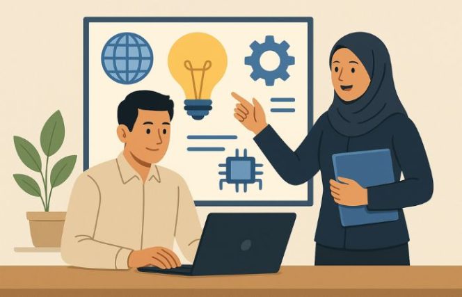 
 Pemda Parigi Moutong berdiskusi membahas inovasi dan alih teknologi dalam penyusunan Raperda Kekayaan Intelektual. Ilustrasi Foto: PPID