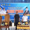 Bupati Parigi Moutong dan perwakilan aparat penegak hukum menghadiri kegiatan Sosialisasi Illegal Fishing di Kecamatan Mepanga, Kabupaten Parigi Moutong, Selasa (11/11/2025). Foto: Forkopim Parimo