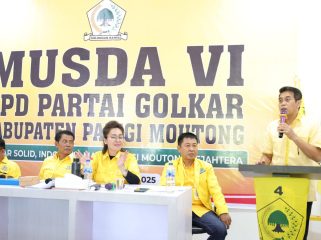 Pimpin Golkar Parigi Moutong, Erwin Burase Targetkan 10 Kursi di Pileg 2029. Foto: Istimewa