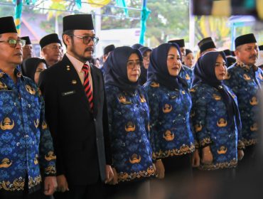 Suasana pelantikan pejabat struktural Pemerintah Kabupaten Parigi Moutong yang dipimpin langsung oleh Bupati Erwin Burase, Jumat (30/1/2026). Foto: Diskominfo Parigi Moutong 