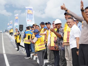 Jembatan Palu IV dan Elevated Road Resmi Beroperasi. Foto: Jufri/Pemkot Palu