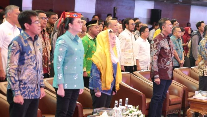 
 Bupati Parigi Moutong Erwin Burase menghadiri penguatan konektivitas pariwisata dan peluncuran charter direct flight internasional dan domestik di Kemenpar, Jakarta, Rabu (11/2/2026). Foto: Pemda Parigi Moutong 