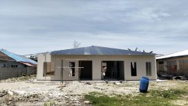 Salah satu model bangunan dapur Program Makan Bergizi Gratis (MBG) yang dibangun di Sulawesi Tengah untuk mendukung penyediaan makanan bergizi bagi masyarakat dan pelajar. Foto: PaluPoso