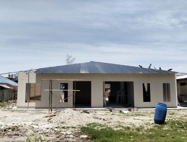 Salah satu model bangunan dapur Program Makan Bergizi Gratis (MBG) yang dibangun di Sulawesi Tengah untuk mendukung penyediaan makanan bergizi bagi masyarakat dan pelajar. Foto: PaluPoso