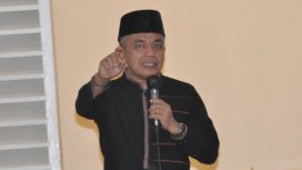 Di Hadapan RT/RW, Wali Kota Palu Hadianto Rasyid Sebut Pembangunan Tak Lagi Fokus Infrastruktur. Foto: Pemkot Palu 