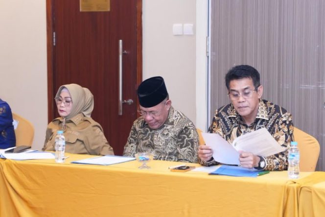 
 Erwin Burase menyoroti pencegahan narkoba dalam rakor Pemprov Sulawesi Tengah. Foto: Pemda Parigi Moutong 