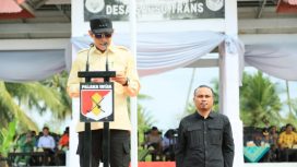 Erwin Burase Pimpin Pembukaan TMMD, Fokus Percepat Pembangunan Desa. Foto: Pemda Parigi Moutong 