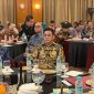 Bupati Parigi Moutong Erwin Burase hadir dalam rakor SDM transportasi nasional.