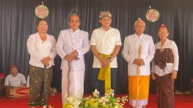 Erwin Burase Tekankan Kerukunan Saat Dharma Santi Nyepi di Parigi Moutong