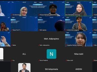 Indibiz KTI berkolaborasi dengan Banua Literasi menggelar webinar literasi digital, Selasa (31/3/2026). Foto: Dok. Telkom