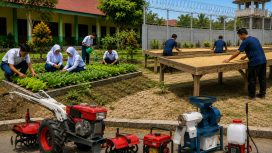 Ilustrasi program Ketahanan Pangan ke Sekolah dan Lapas. Foto: Dok. PPID/AI
