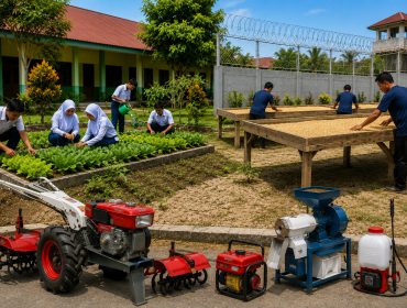 Ilustrasi program Ketahanan Pangan ke Sekolah dan Lapas. Foto: Dok. PPID/AI