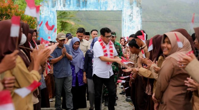 Enam Misi Gerbang Desa Mulai Dirasakan Masyarakat Parigi Moutong. Foto: Pemkab Parimo