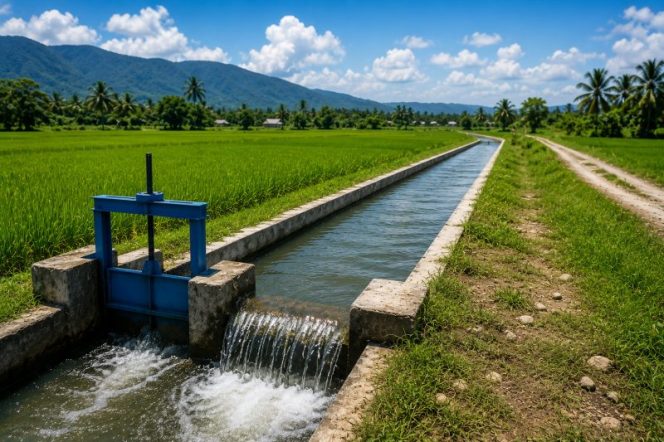 
 Parigi Moutong Genjot Rehabilitasi Irigasi untuk Jaga Produksi Pangan