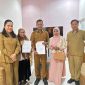 Kepala Diskominfosantik Kota Palu Moh. Akhir Armansyah menandatangani kerja sama program magang dengan SMKN 1 Tolitoli untuk mendukung peningkatan kompetensi siswa Jurusan Teknik Komputer dan Jaringan. Foto: APTIKA 