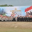 Wali Kota Palu Hadianto Rasyid bersama Wakil Wali Kota Imelda Liliana Muhidin menghadiri Upacara Peringatan HUT Ke-80 Bhayangkara yang digelar Polresta Palu sebagai wujud penguatan kolaborasi antara Pemerintah Kota Palu dan Polri dalam menjaga keamanan daerah. Foto: Pemkot Palu