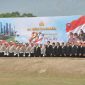 Wali Kota Palu Hadianto Rasyid bersama Wakil Wali Kota Imelda Liliana Muhidin menghadiri Upacara Peringatan HUT Ke-80 Bhayangkara yang digelar Polresta Palu sebagai wujud penguatan kolaborasi antara Pemerintah Kota Palu dan Polri dalam menjaga keamanan daerah. Foto: Pemkot Palu