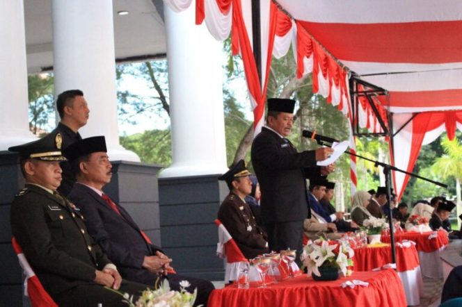 
 Wabup Parigi Moutong Pimpin Upacara Hari Lahir Pancasila 2026
