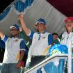 Gubernur Sulawesi Tengah Anwar Hafid bersama jajaran saat pembukaan POPDA XXIV Sulteng 2026 di Kabupaten Buol. Foto: Pemprov Sulteng