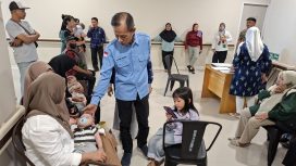 Suasana bakti sosial operasi gratis celah bibir dan langit-langit di Gedung AMAC RSUD Anutapura Palu, Jumat (25/9/2026). Foto: Jufri/Pemkot Palu