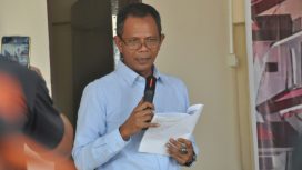 Kepala Dinas Kominfosantik Kota Palu Muhammad Akhir Armansyah saat membuka Palu Amateur Radio Festival 2026. Foto: Imron/Pemkot Palu