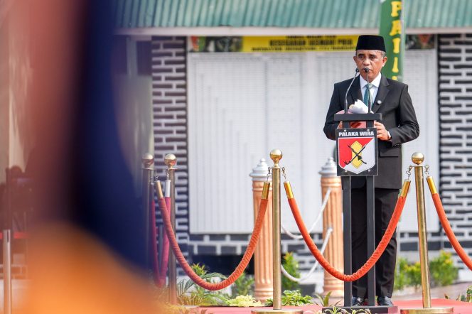 
 HUT ke-81 TNI, Anwar Hafid Apresiasi Peran Prajurit hingga Pelosok Sulteng