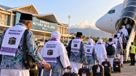 Ilustrasi jemaah haji Indonesia 2027. Foto: PP/AI
