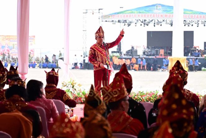 
 HUT Morowali Utara, Anwar Hafid Minta Pengusaha Benahi Lingkungan